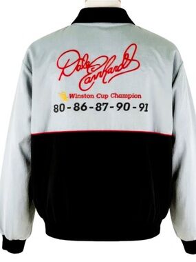 Vintage Dale Earnhardt Sr NASCAR Racing Jacket USA Made Winston Cup Men’s M